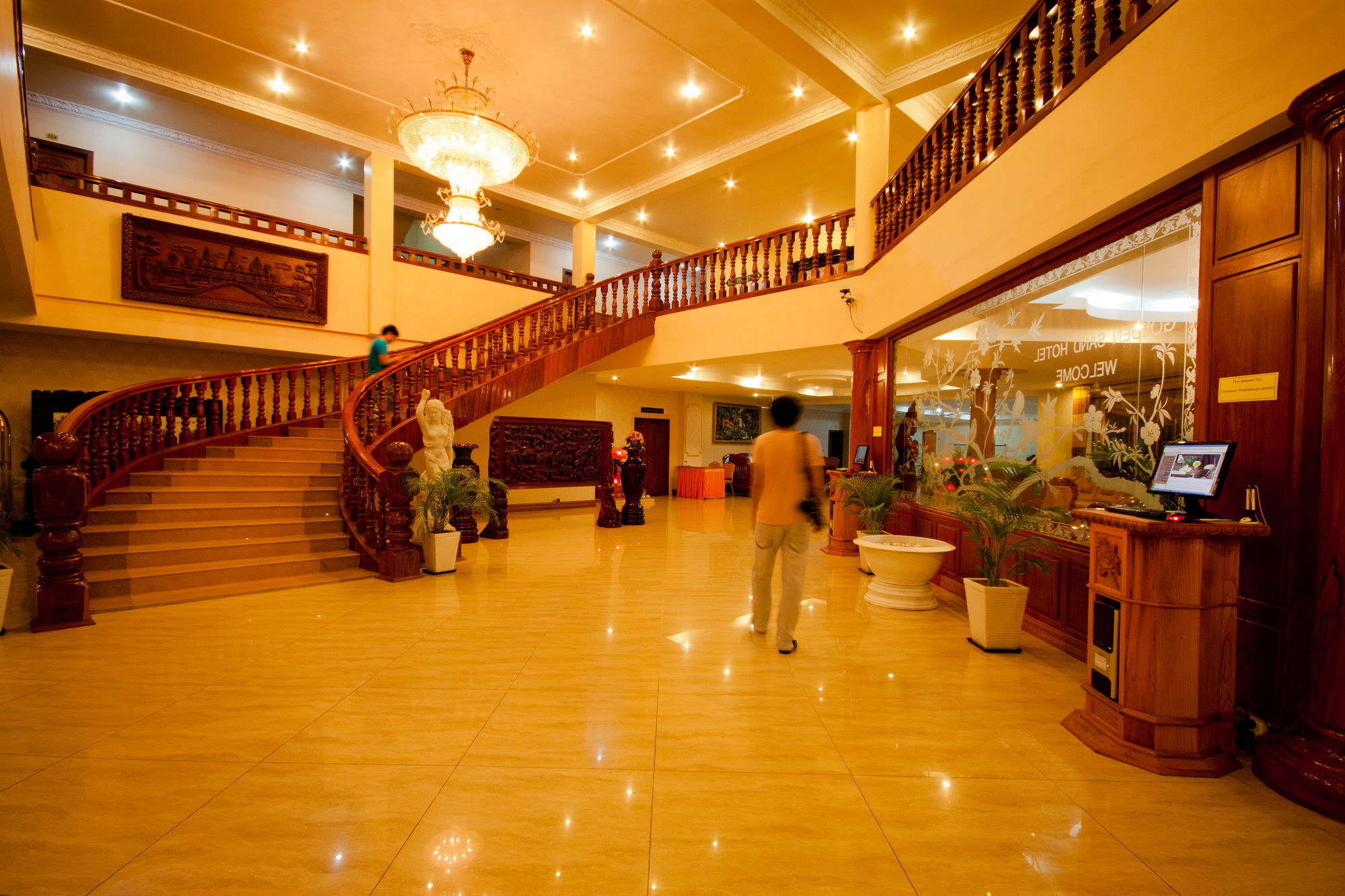 Golden Sand Hotel Sihanoukville Interior photo